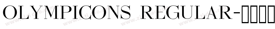 Olympicons Regular字体转换